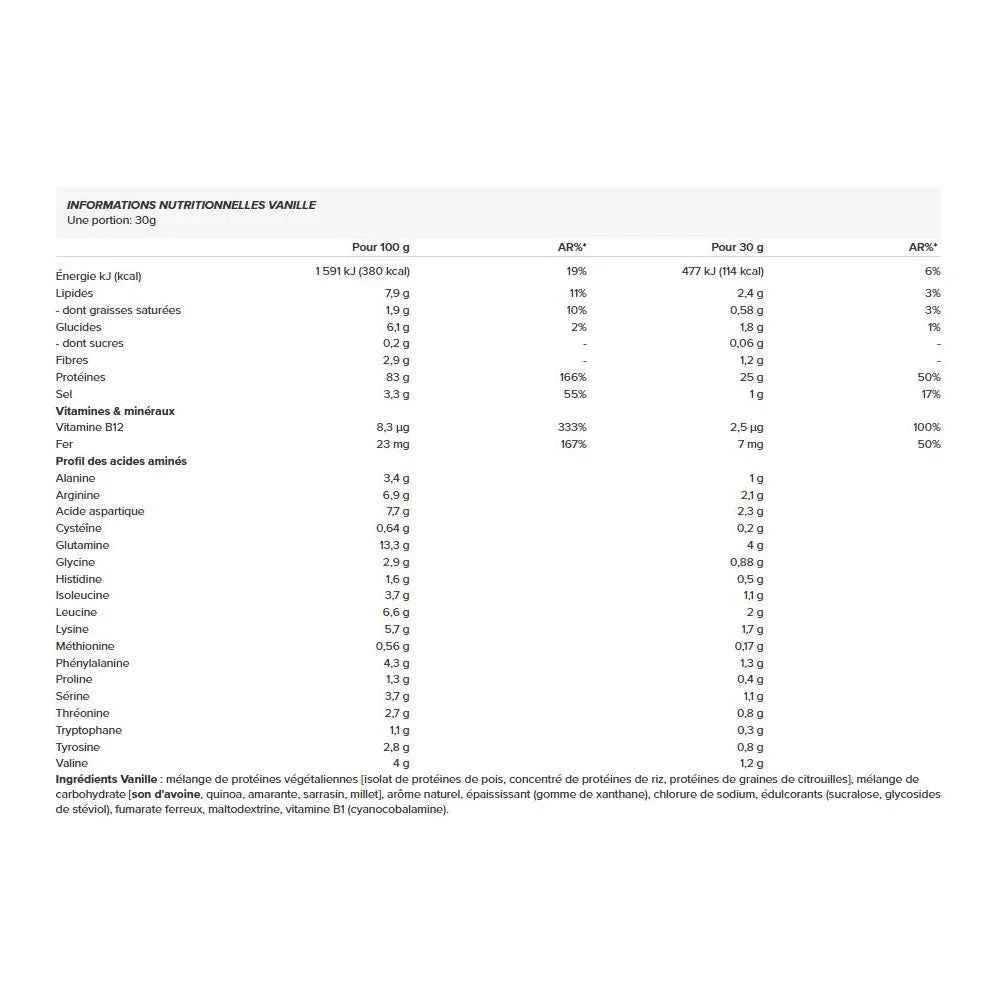 Whey 100% Plant Protein (900g) - USN | NutriHeart