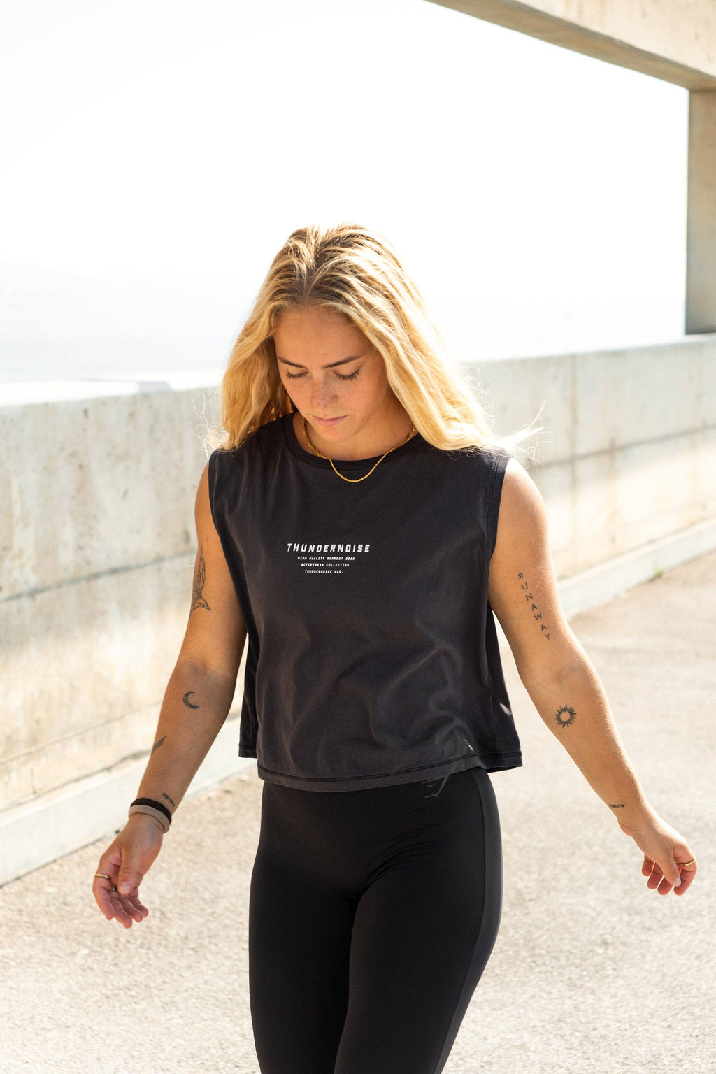 Lift Heavy Run Fast - Débardeur court - NutriHeart