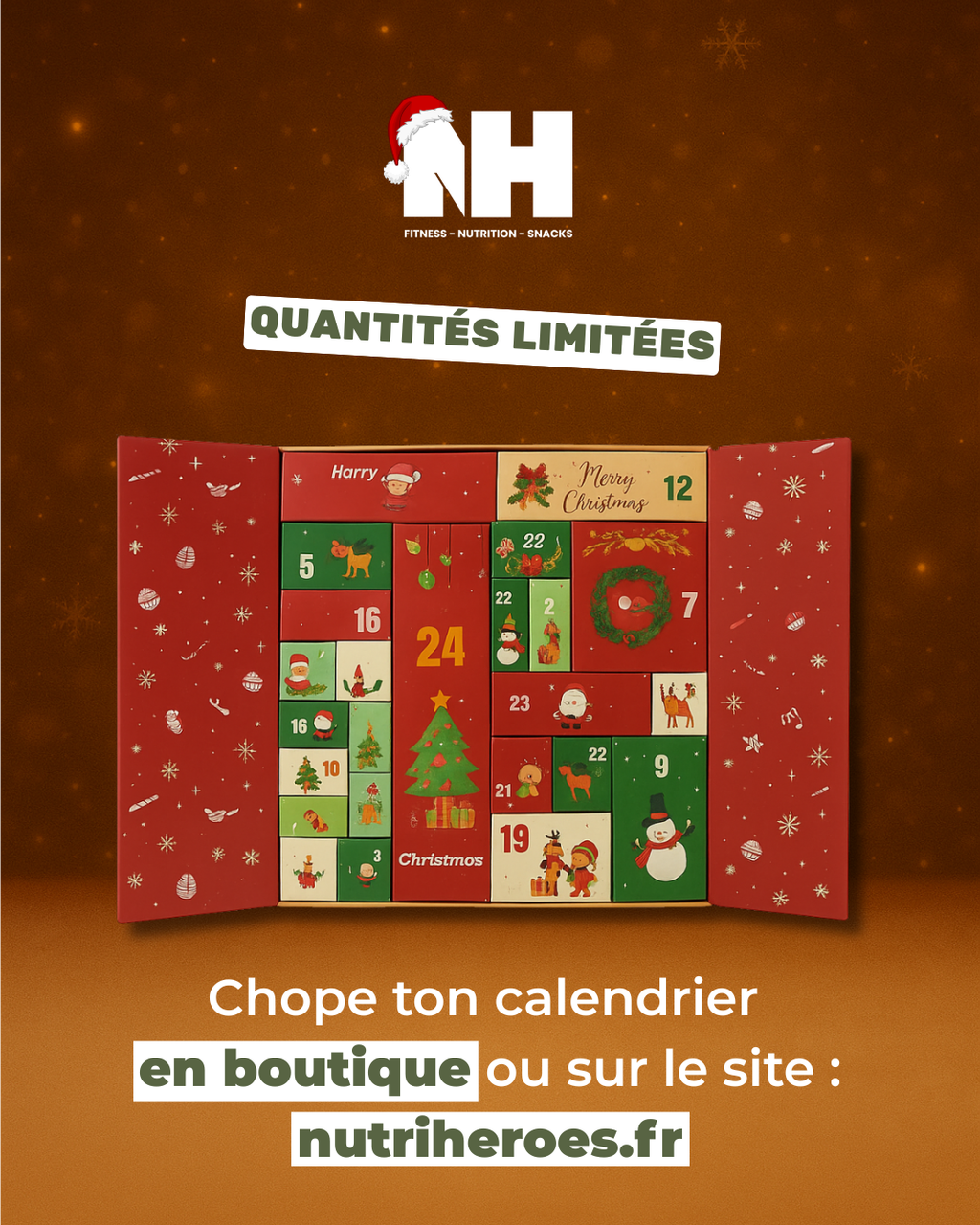 Calendrier de l'Avent 2025 NutriHeroes - NutriHeart