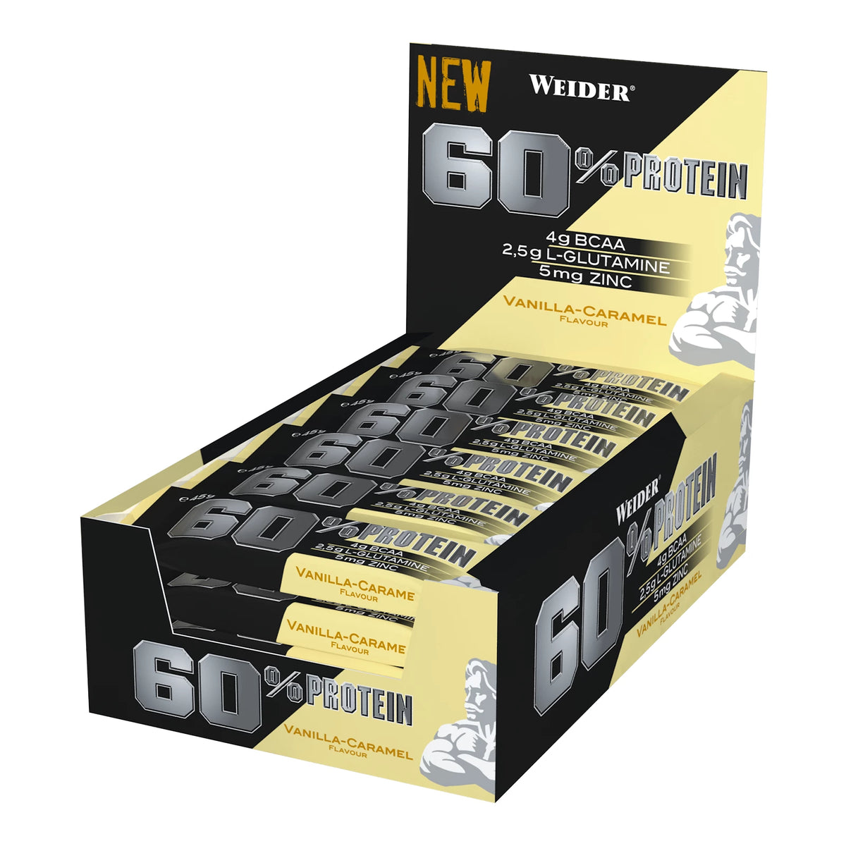 60% Protein Bar - Weider | NutriHeart