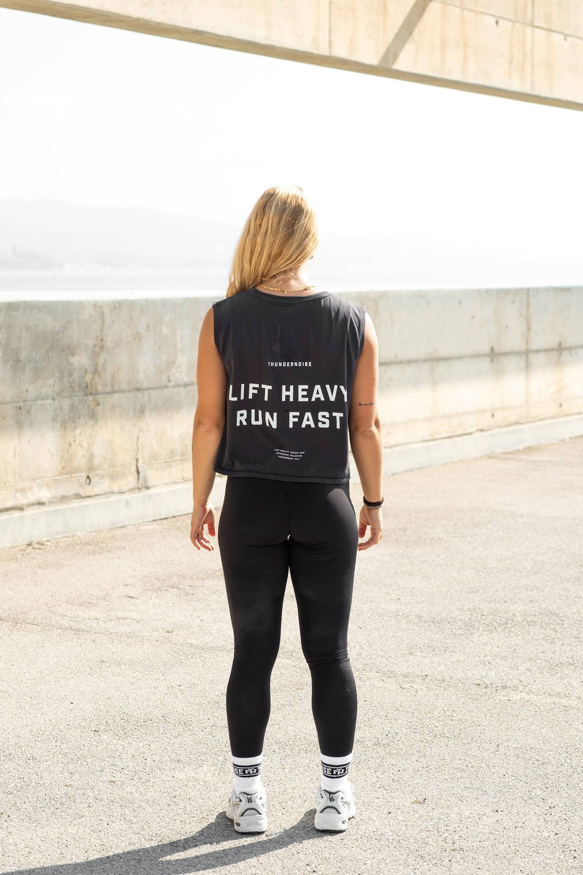 Lift Heavy Run Fast - Débardeur court