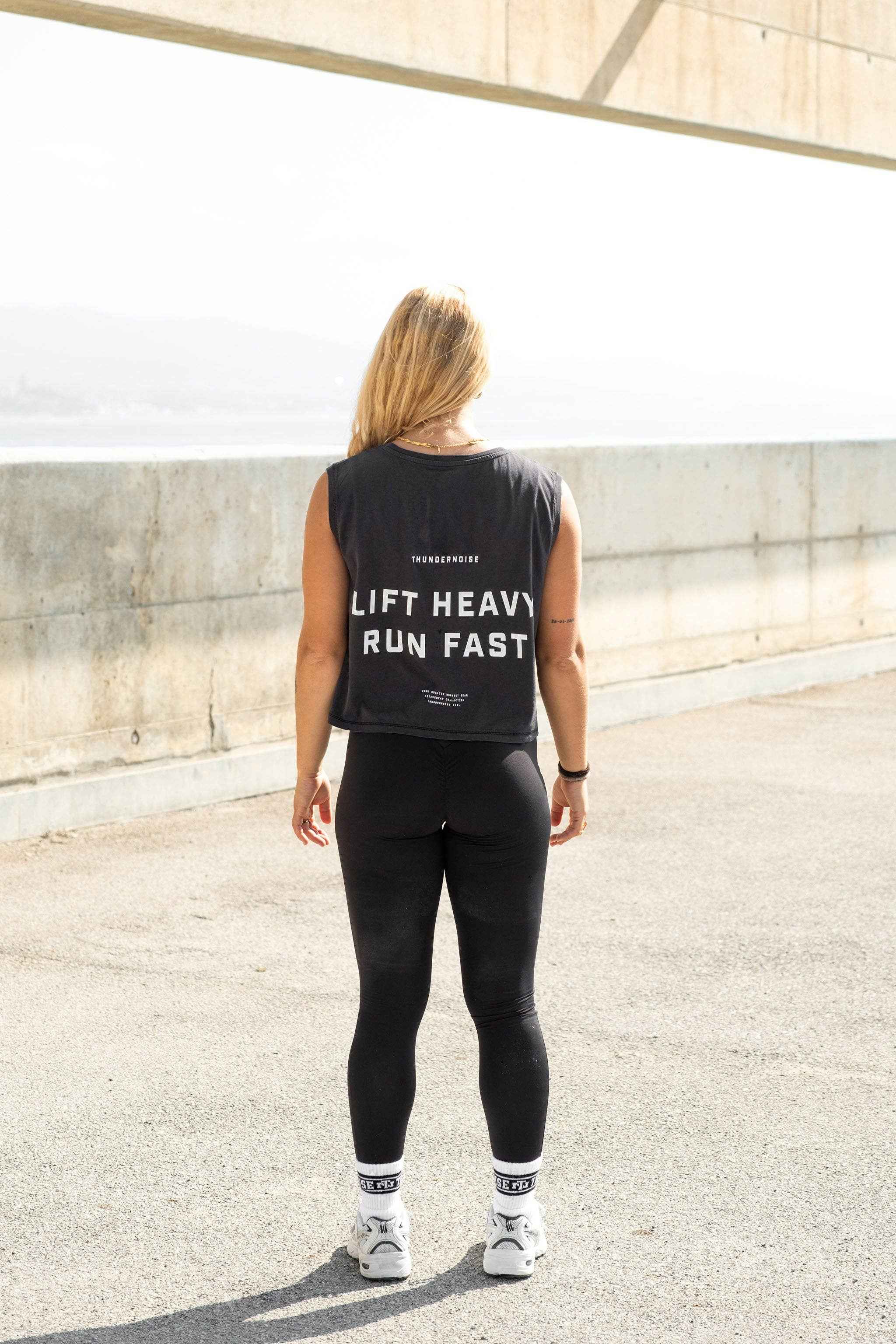 Lift Heavy Run Fast - Débardeur court Image