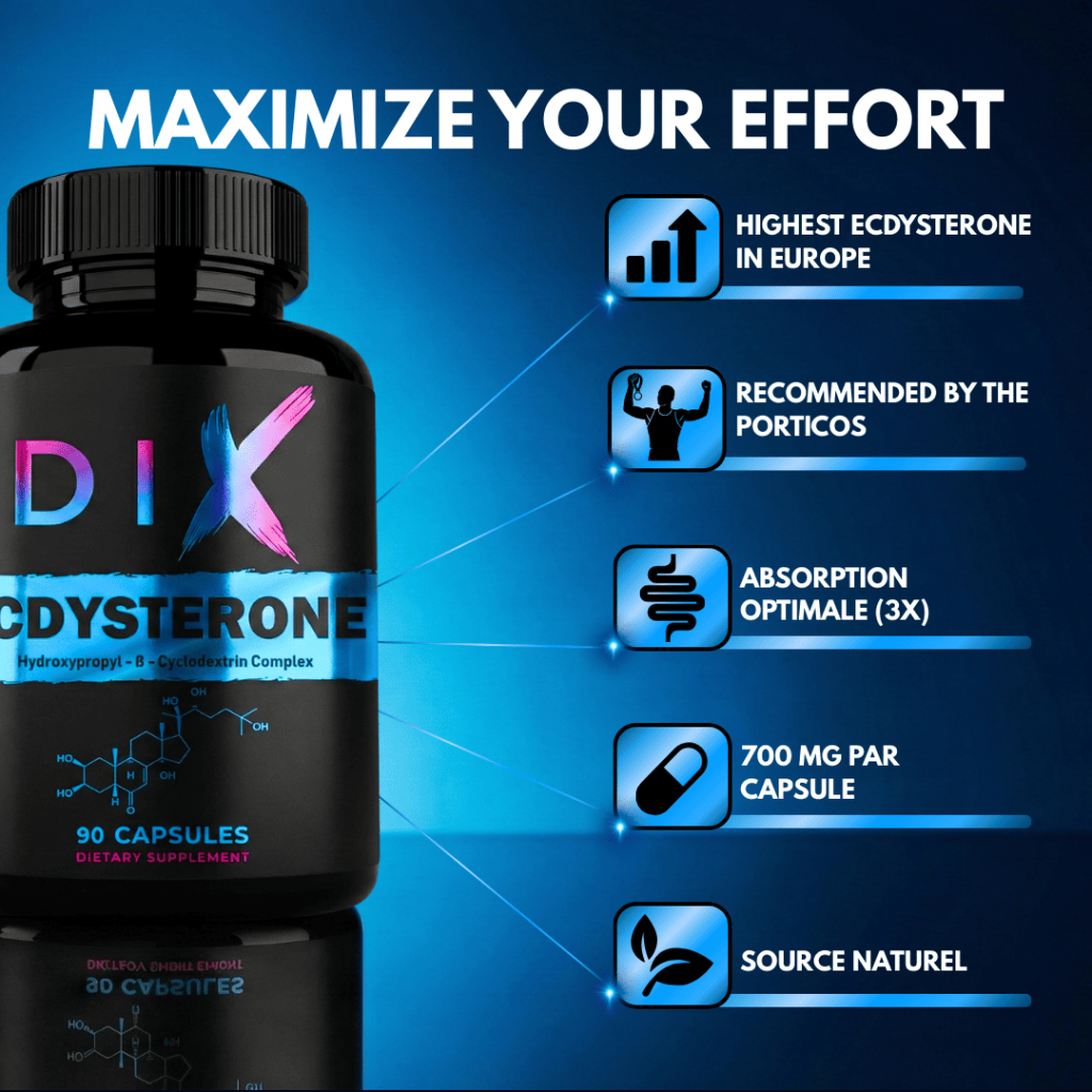 Beta Ecdysterone (90caps) - Dix | Nutriheart