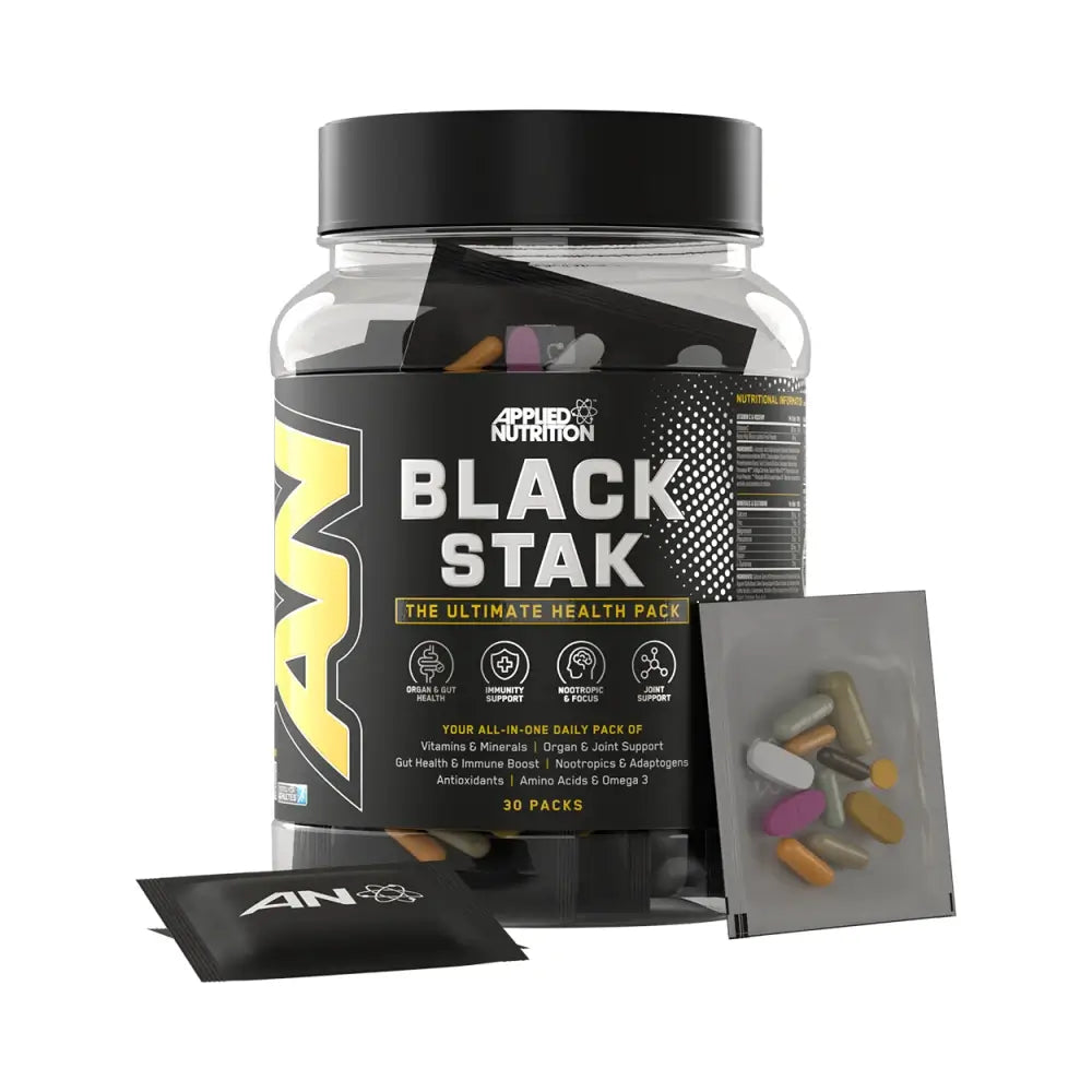 Black Stak Pack - Applied Nutrition | NutriHeart