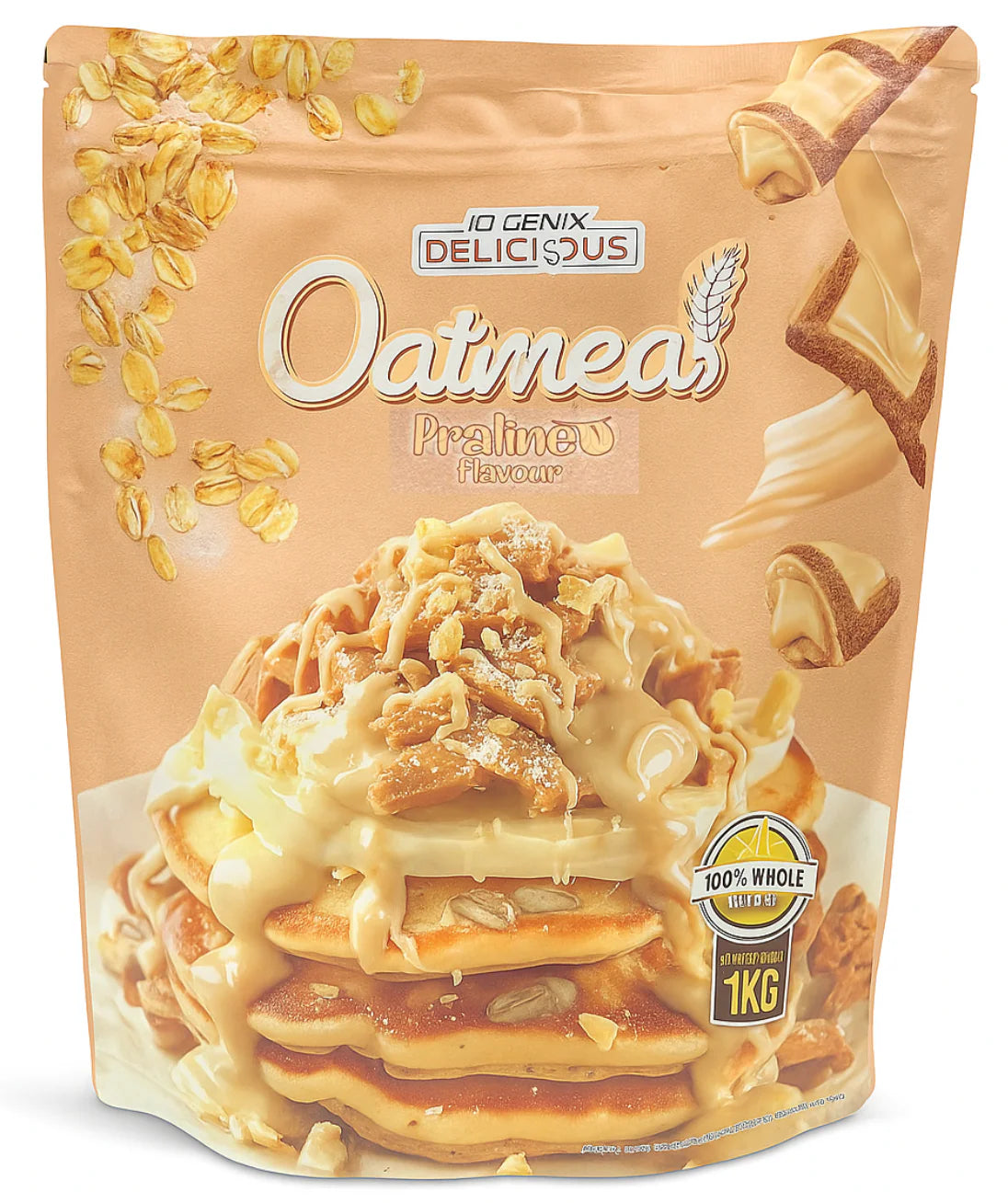 Farine d'avoine aromatisée 1kg - iO.Genix