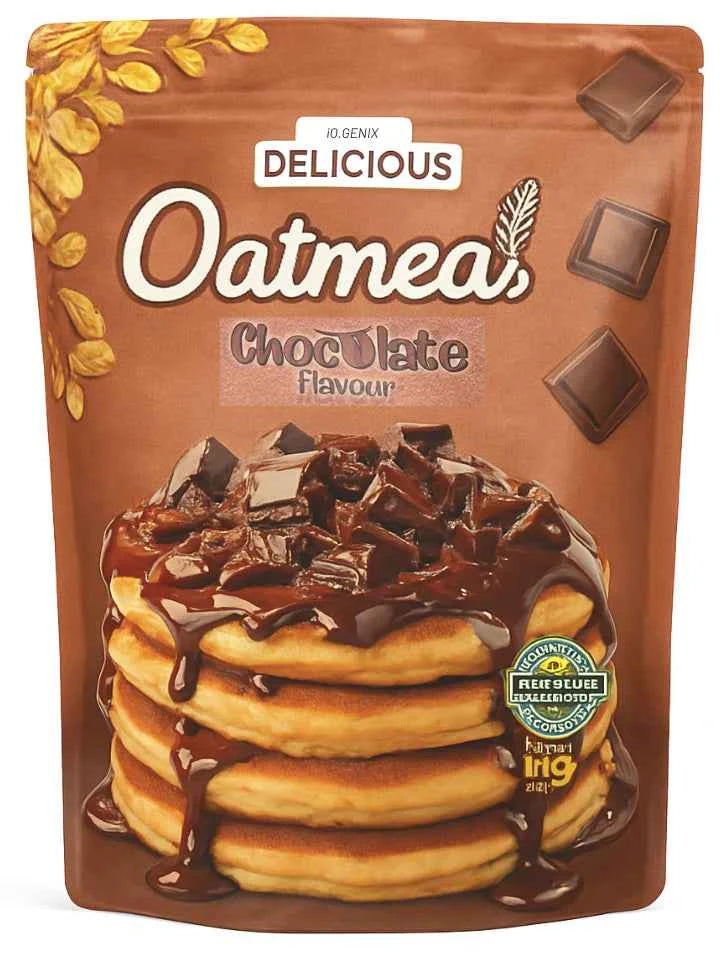 Farine d'avoine aromatisée 1kg - iO.Genix | NutriHeart