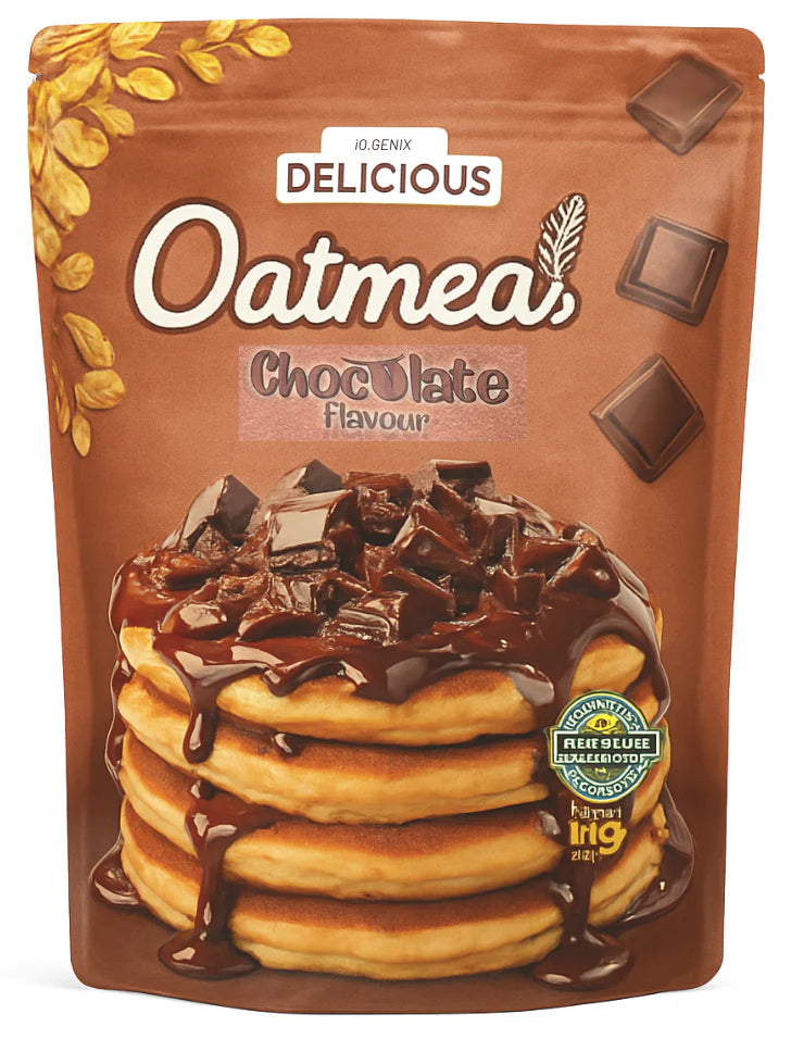 Farine d'avoine aromatisée 1kg - iO.Genix