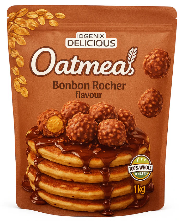 Farine d'avoine aromatisée 1kg - iO.Genix