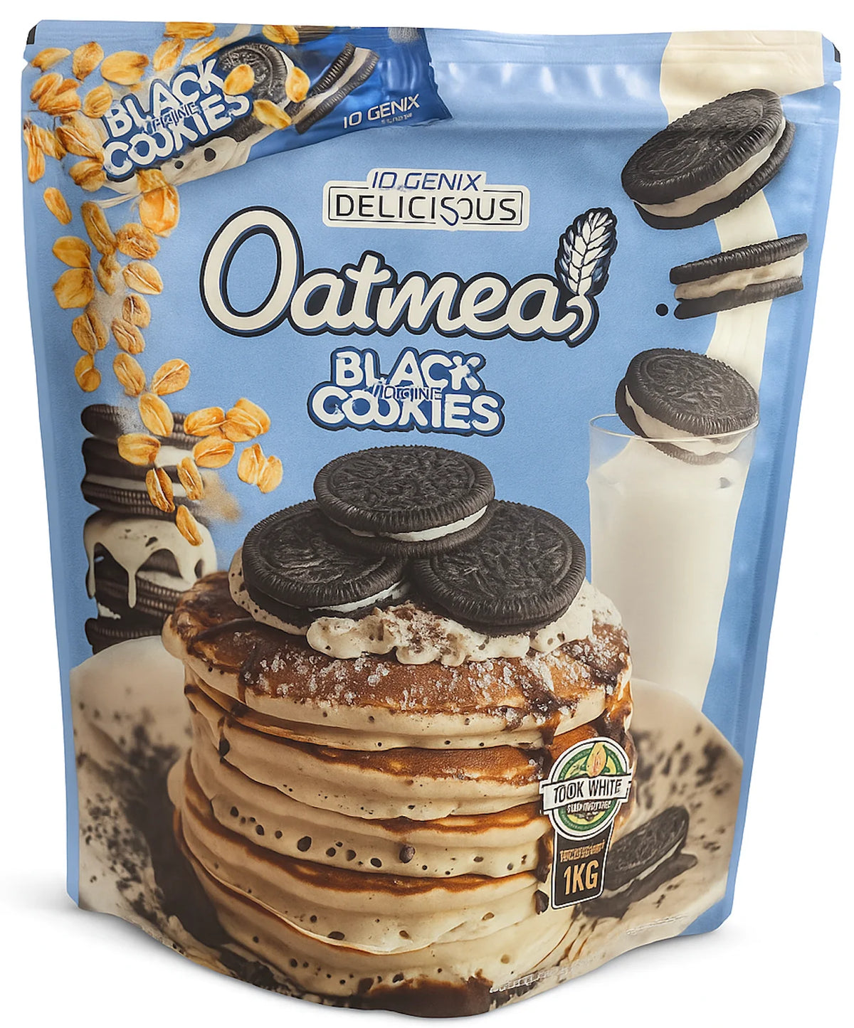 Farine d'avoine aromatisée 1kg - iO.Genix