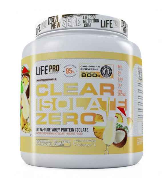 Clear Whey Isolate Zero 800g - Life Pro | NutriHeart