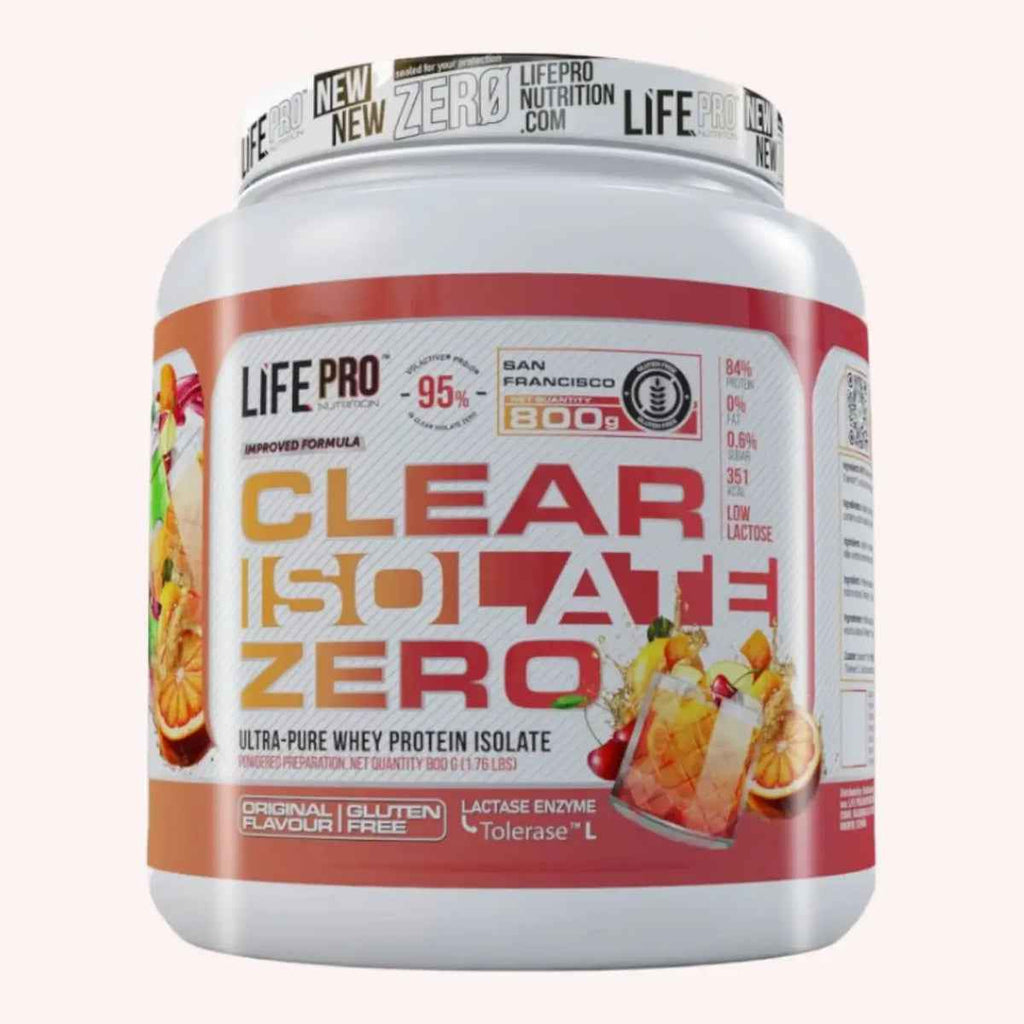 Clear Whey Isolate Zero 800g - Life Pro | NutriHeart