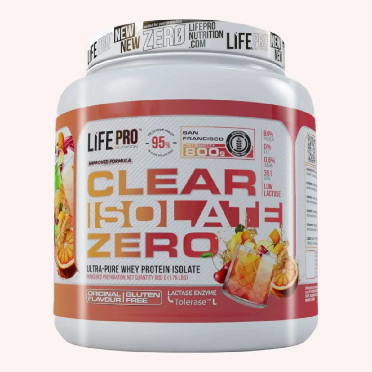 Clear Whey Isolate Zero 800g - Life Pro
