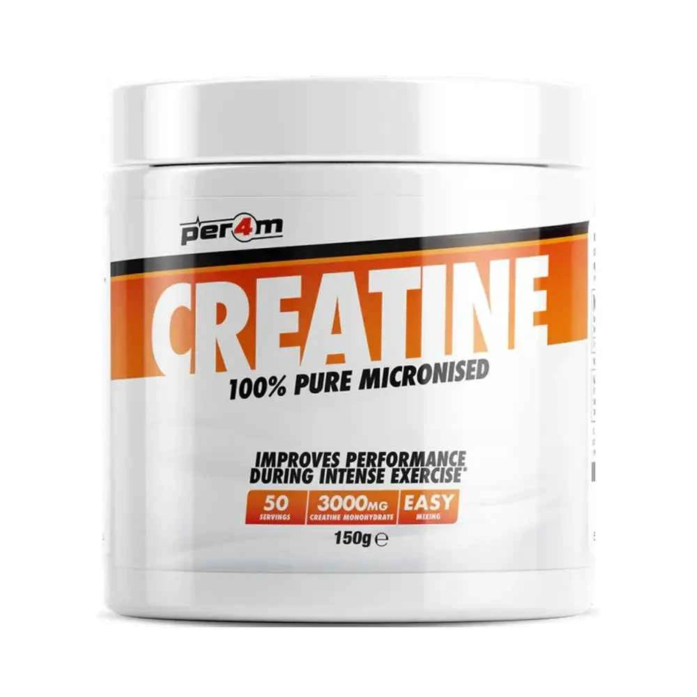 Creatine 100% Pure Micronised (150g) - Per4m | NutriHeart Image