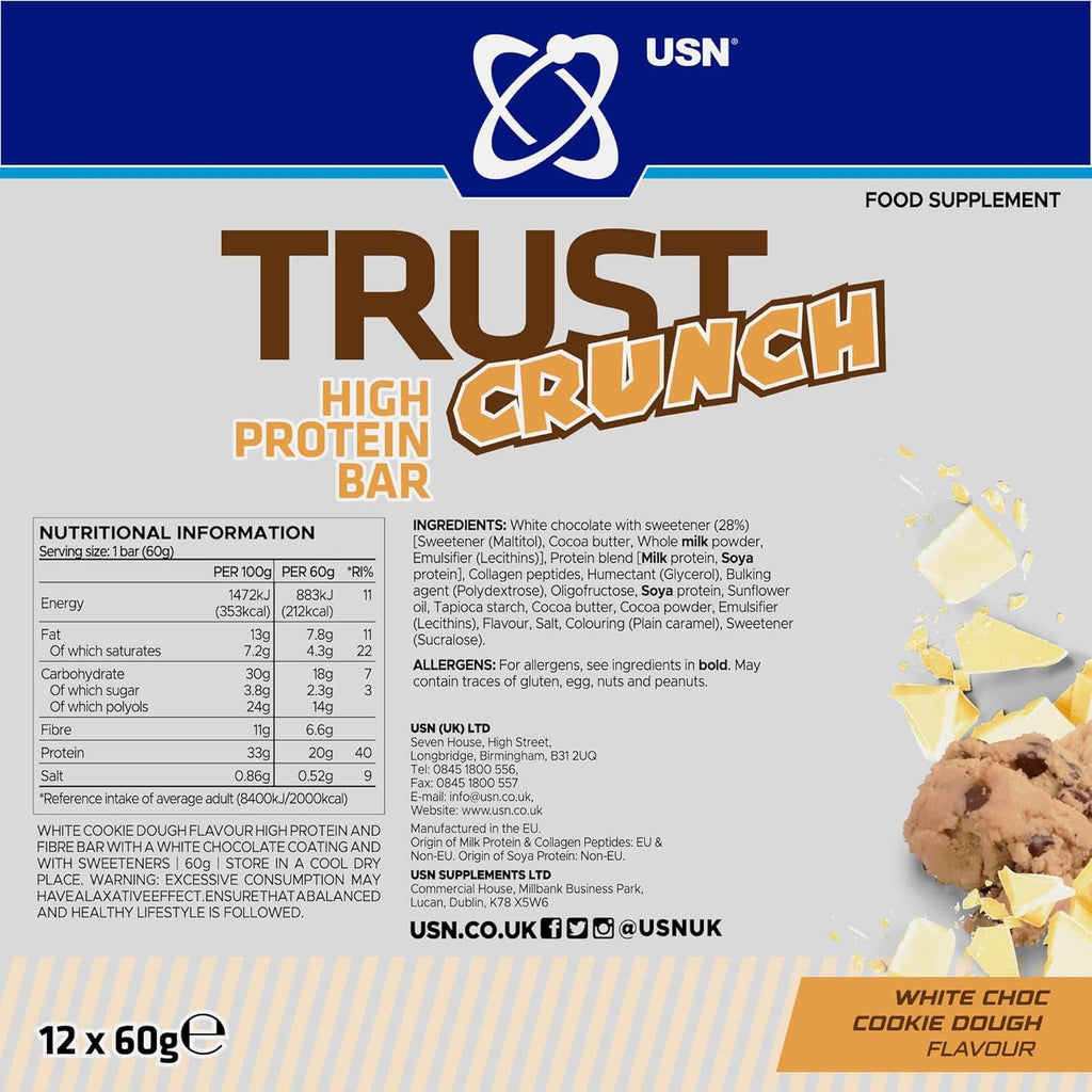 Crunch Protein Bar (60g) - USN | NutriHeart
