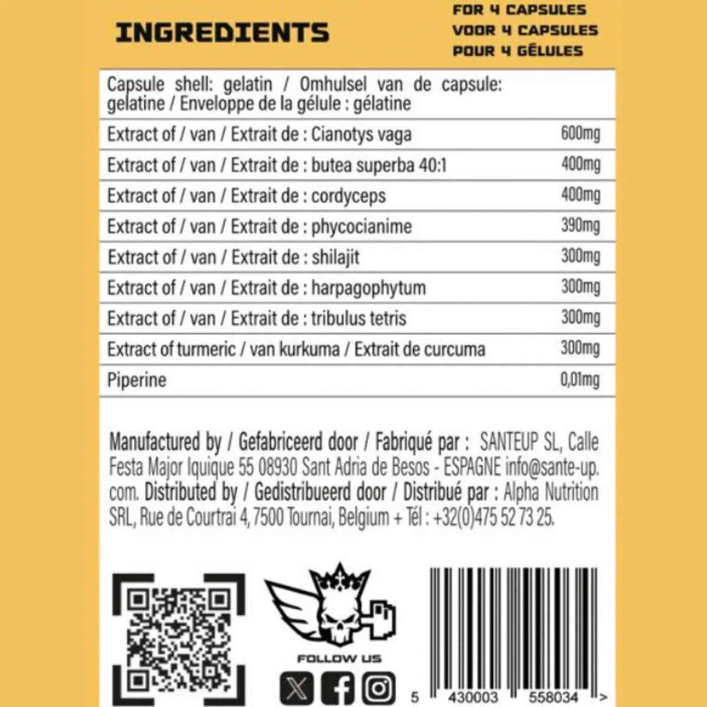 DOMINATE 120Caps - Alpha Labz | NutriHeart