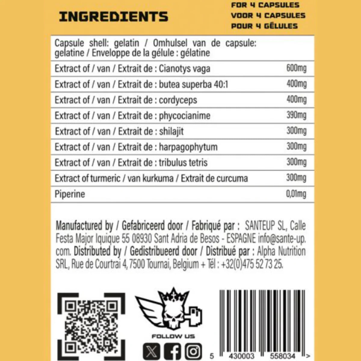 DOMINATE 120Caps - Alpha Labz