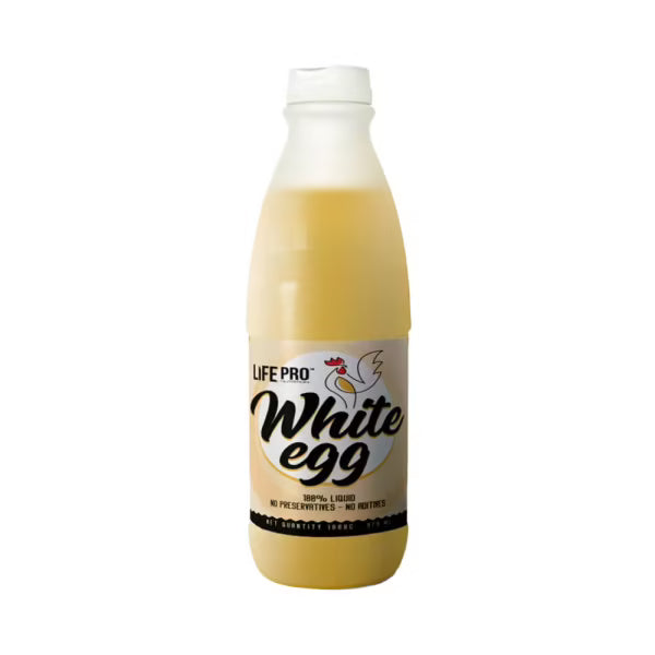 Egg White Liquid 1000g - Life Pro | NutriHeart