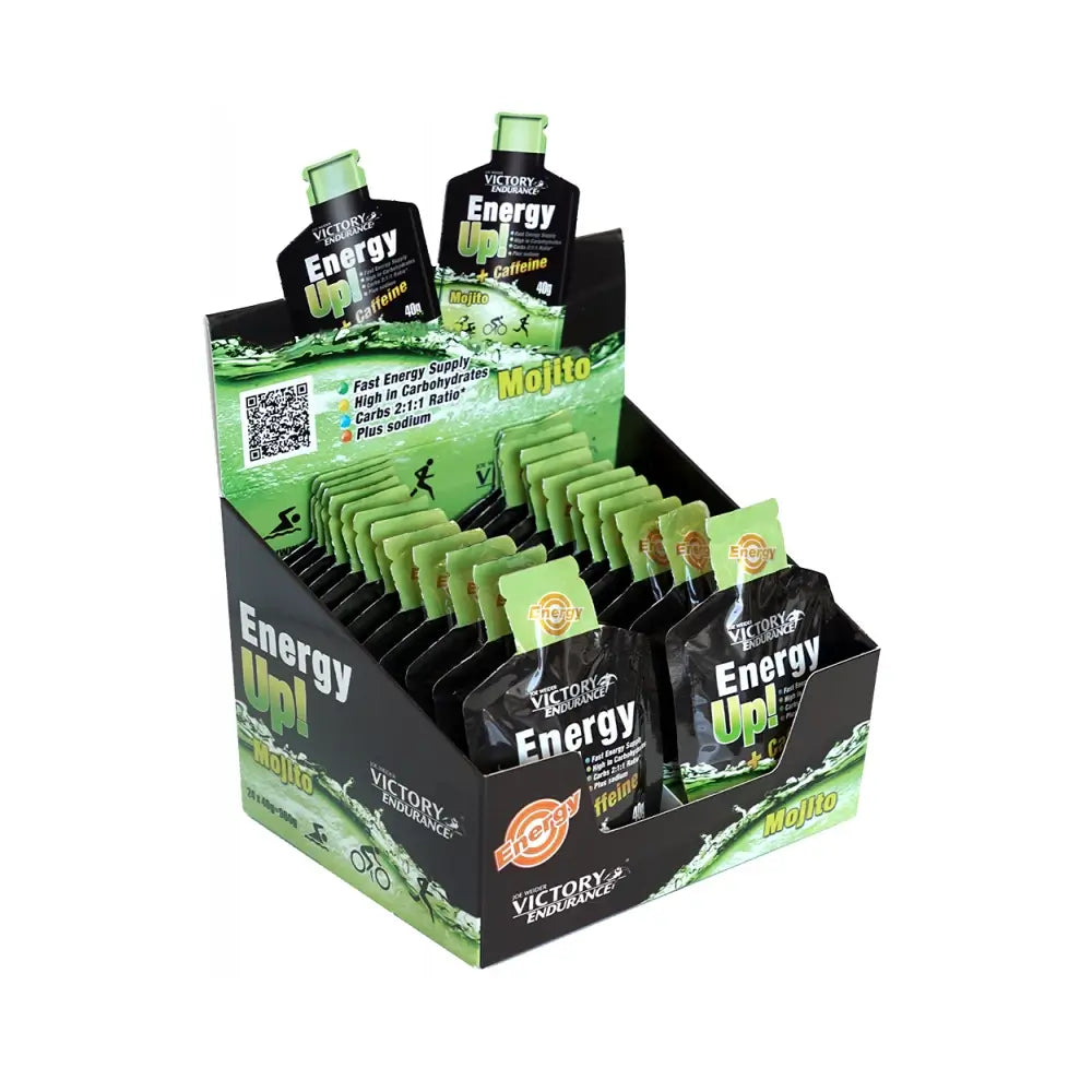 Victory Endurance Energy Up Gel + Caffeine - Mojito - Weider | NutriHeart