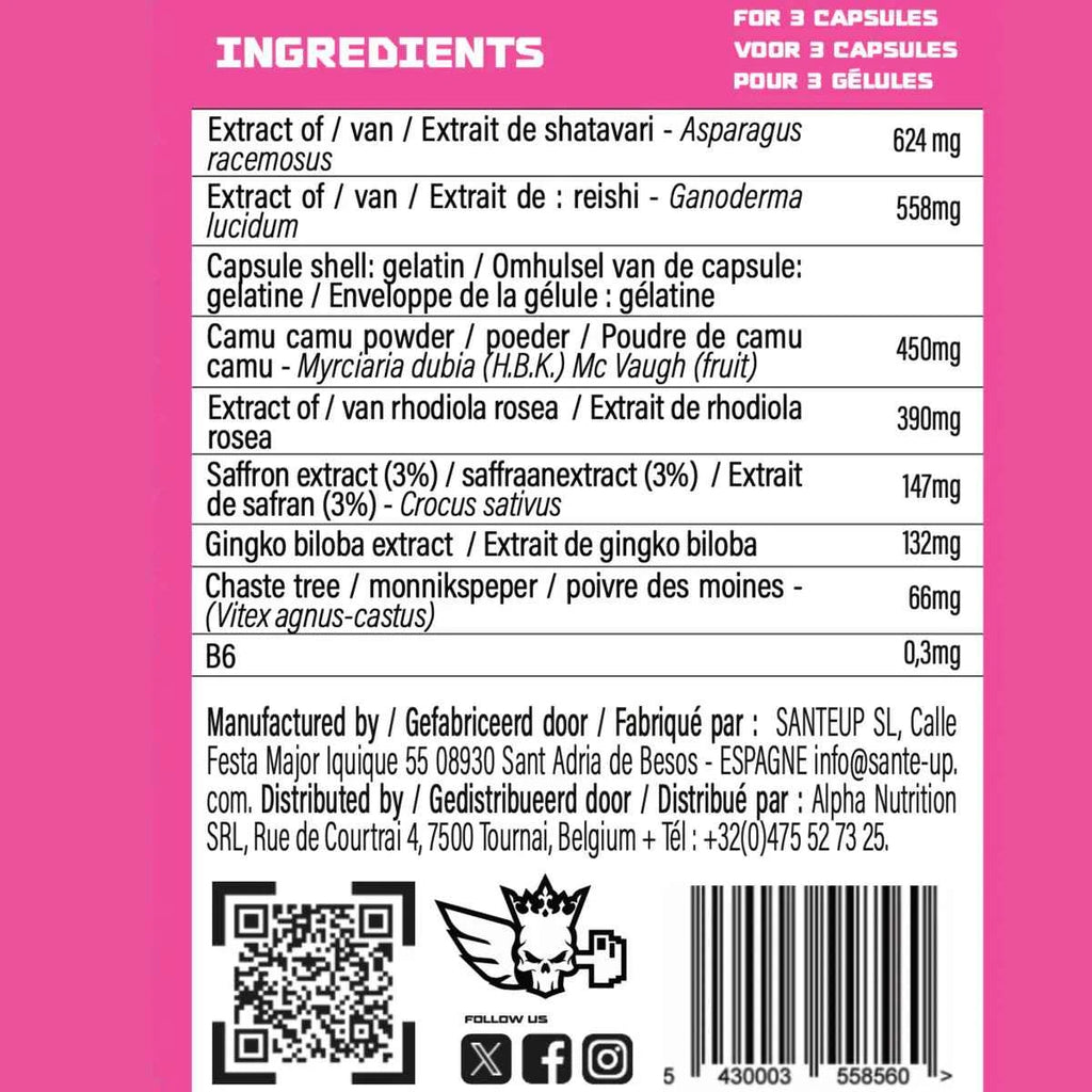 GIRL POWER 90Caps - Alpha Labs | NutriHeart