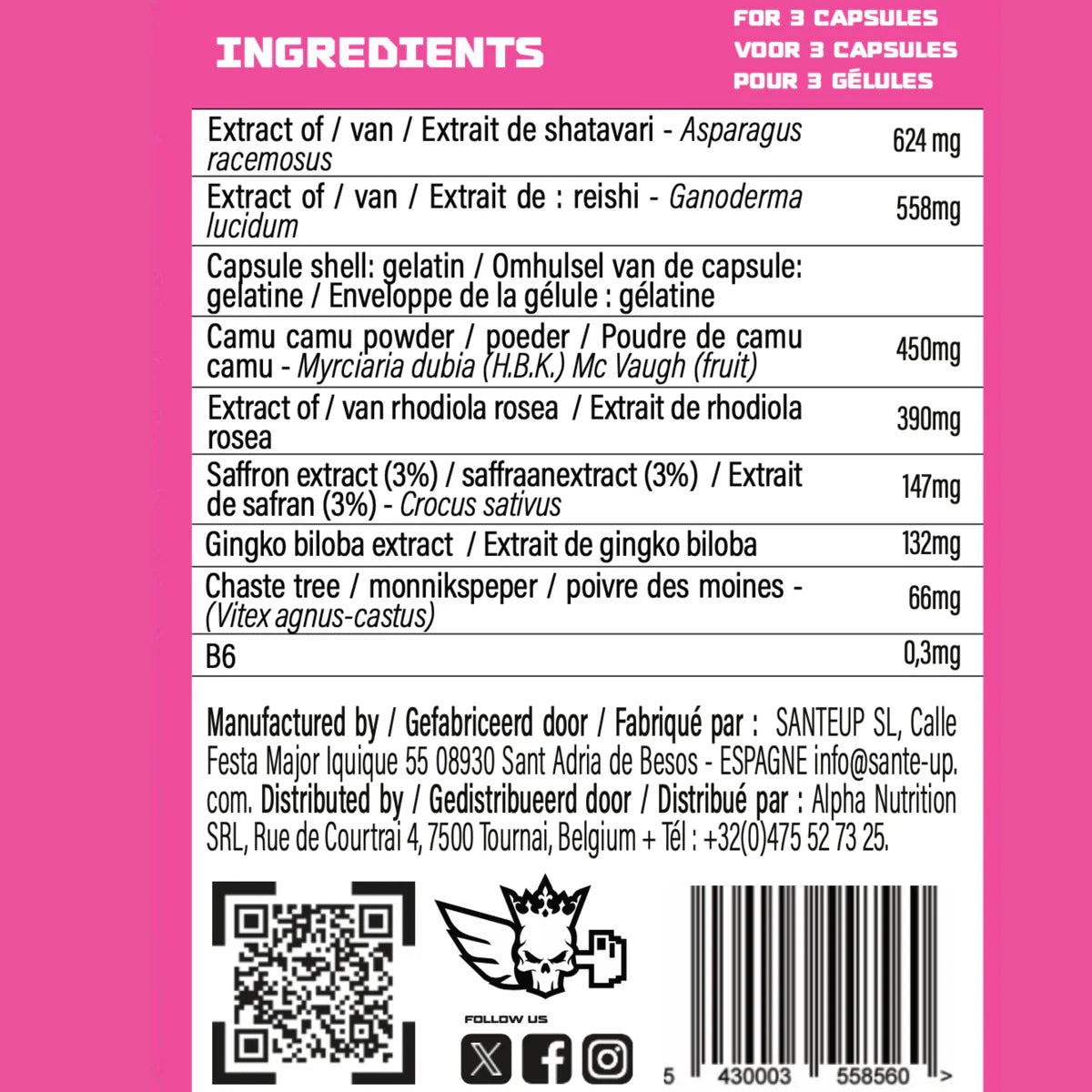 GIRL POWER 90Caps - Alpha Labs