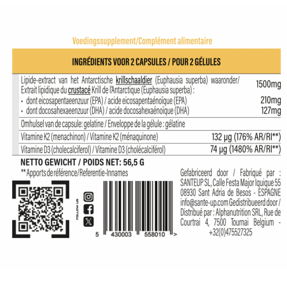 FAT IS LIFE 60Caps - Alpha Labz