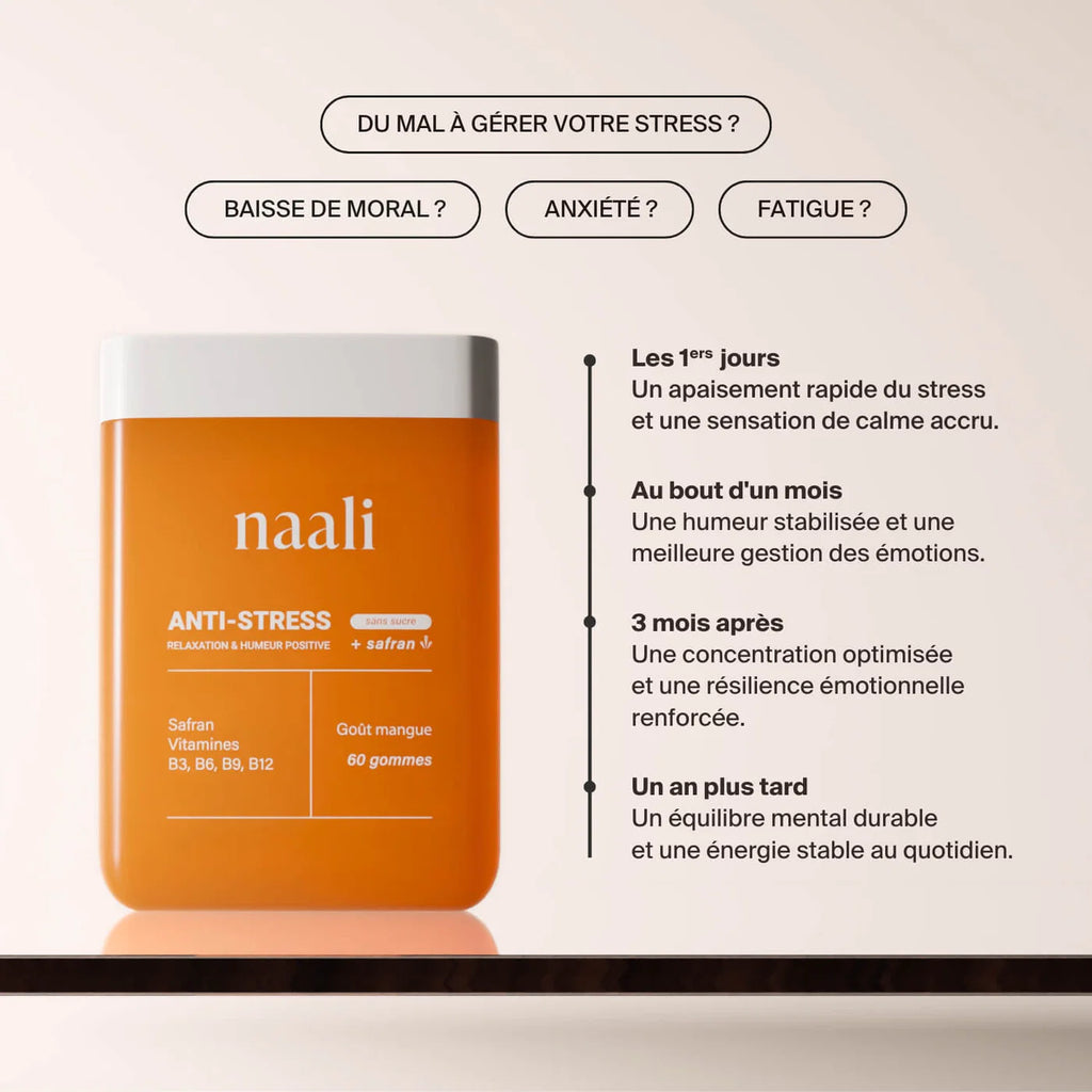 Gummies Anti-Stress - Naali | NutriHeart