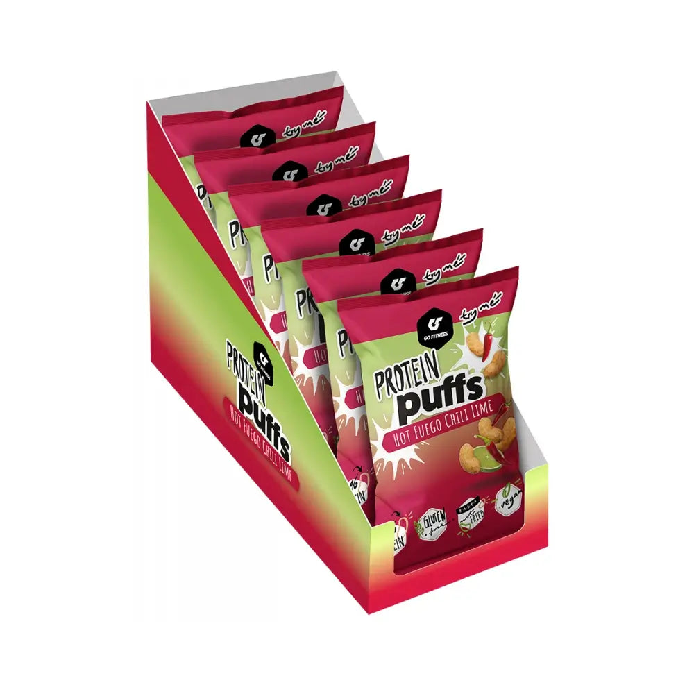 Protein Puffs 50g - Go Fitness | NutriHeart