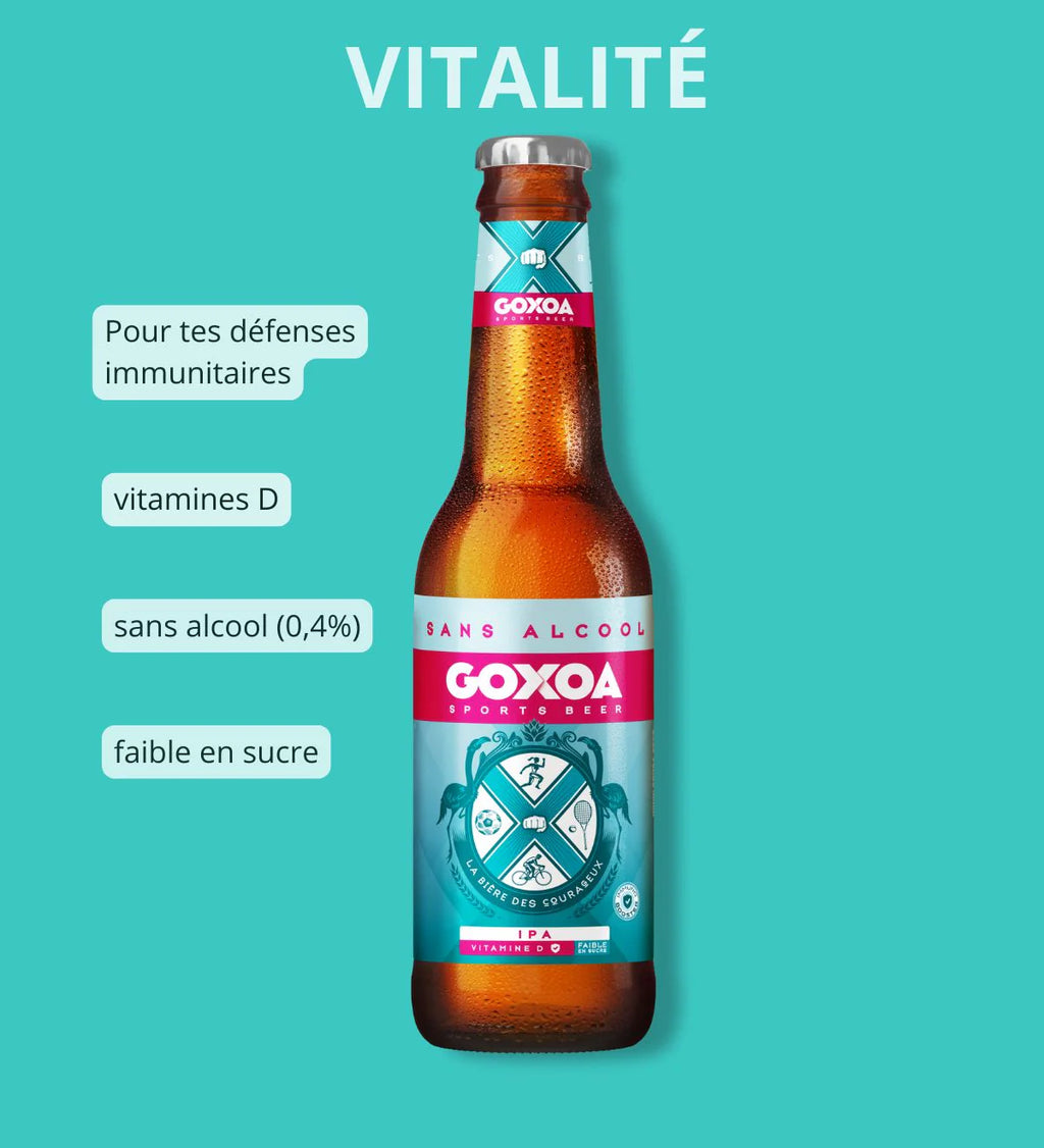 Bière IPA Bouteille - Goxoa | NutriHeart