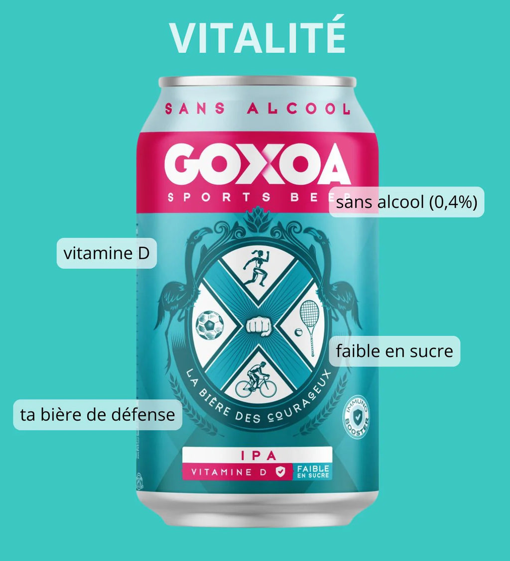 Bière IPA Canette - Goxoa | NutriHeart