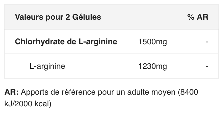 L-ARGININE 1500 - Applied Nutrition | NutriHeart