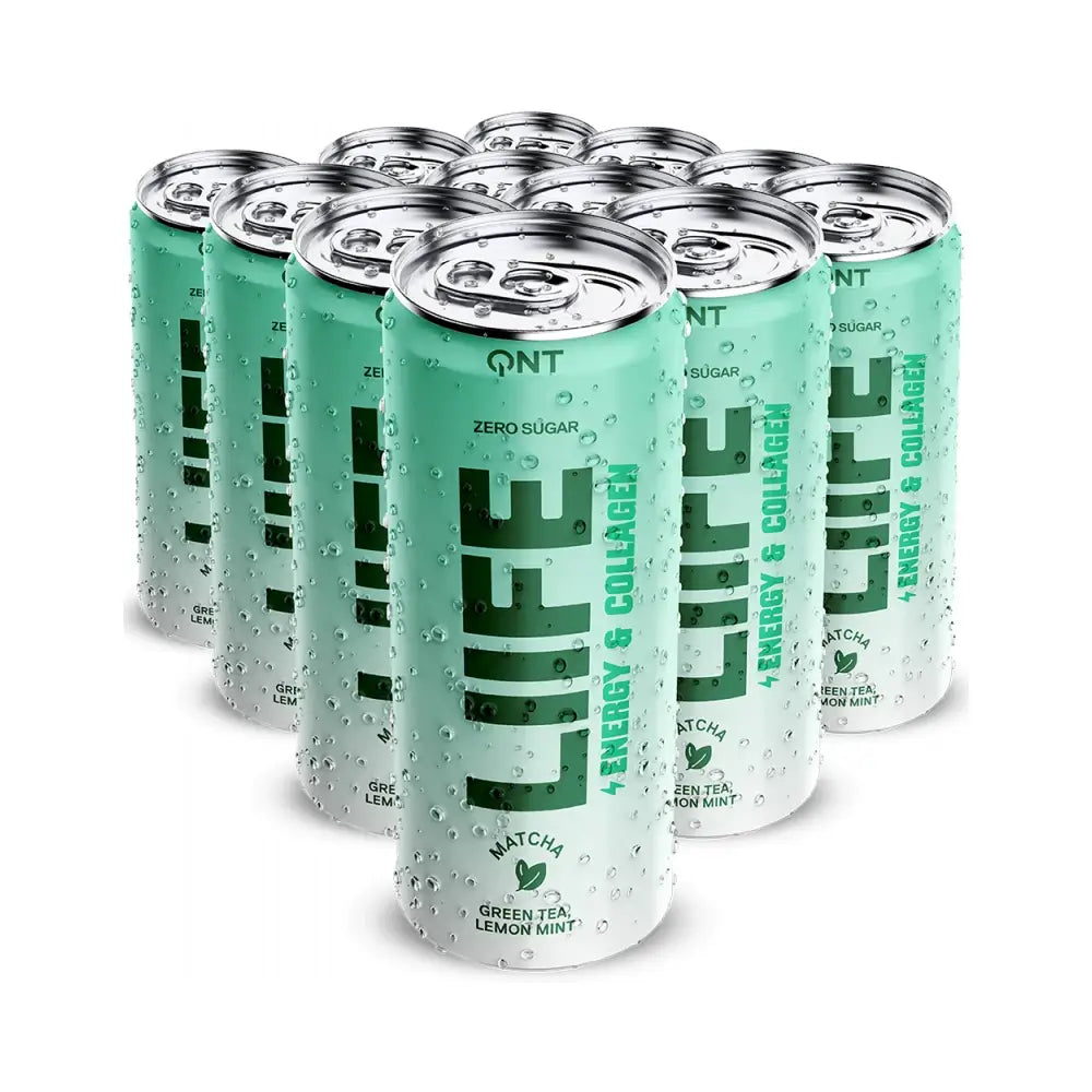 LIIFE Energy & Collagen Matcha RTD - QNT | NutriHeart