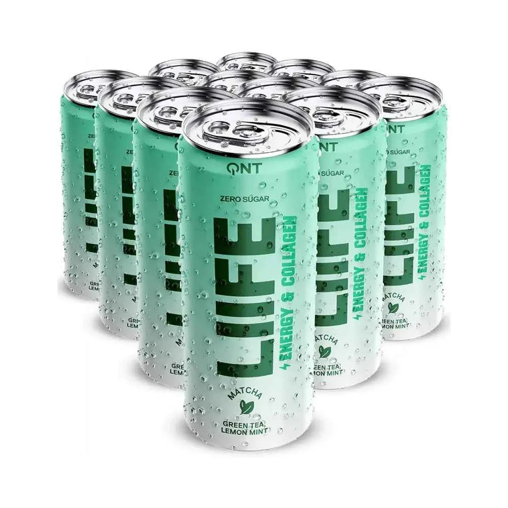 LIIFE Energy & Collagen Matcha RTD - QNT | NutriHeart Image