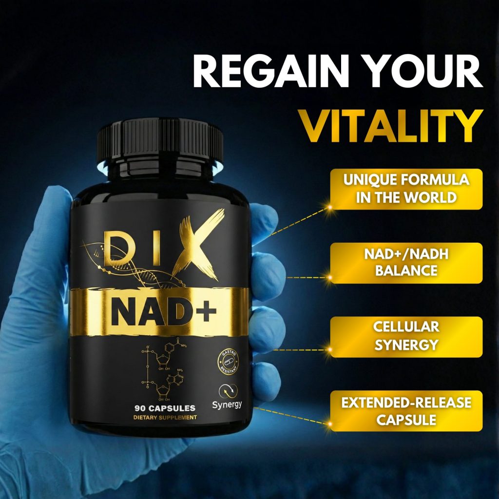 NAD + (120caps) - Dix | Nutriheart