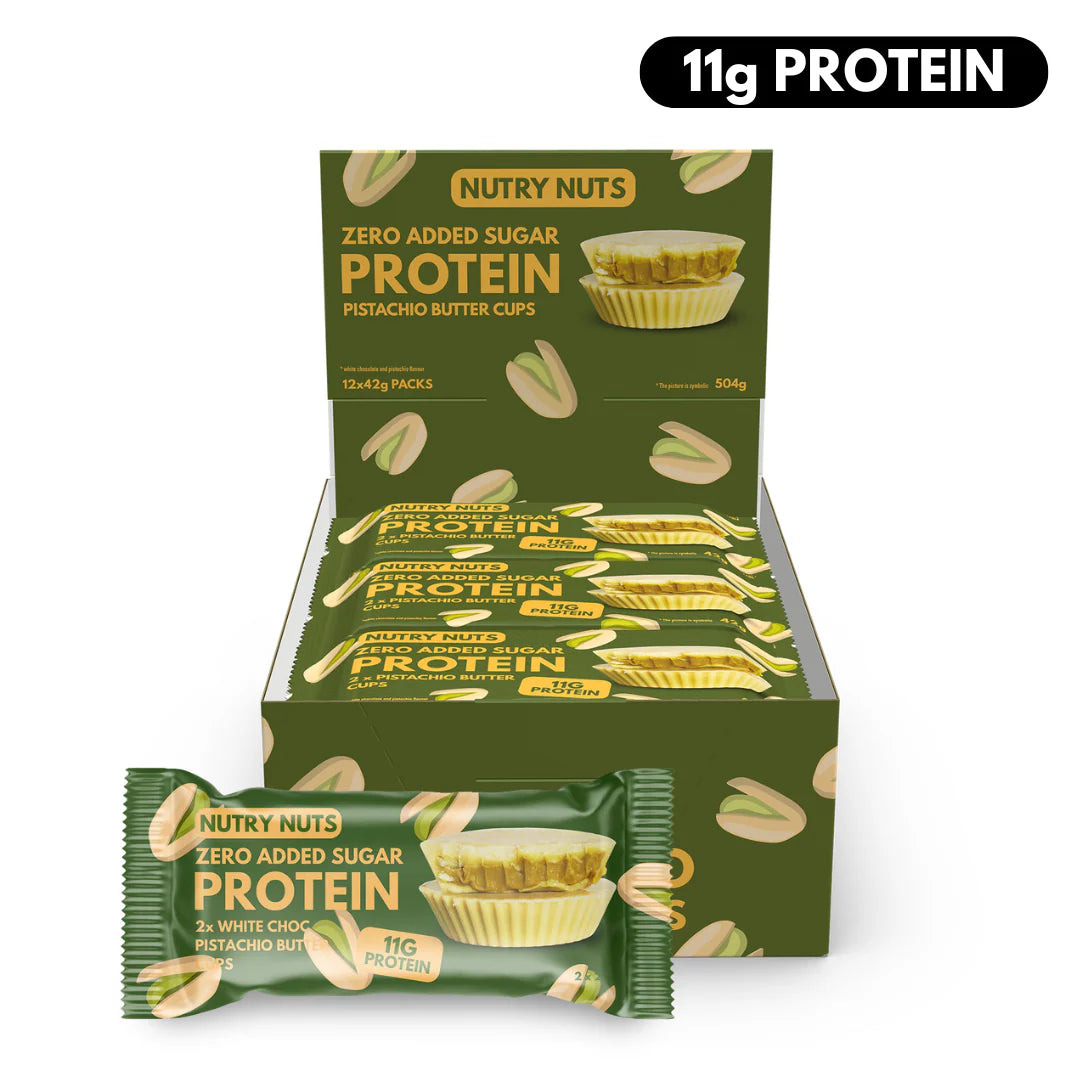 Protein Pistachio Butter Cups - Nutry Nuts | NutriHeart