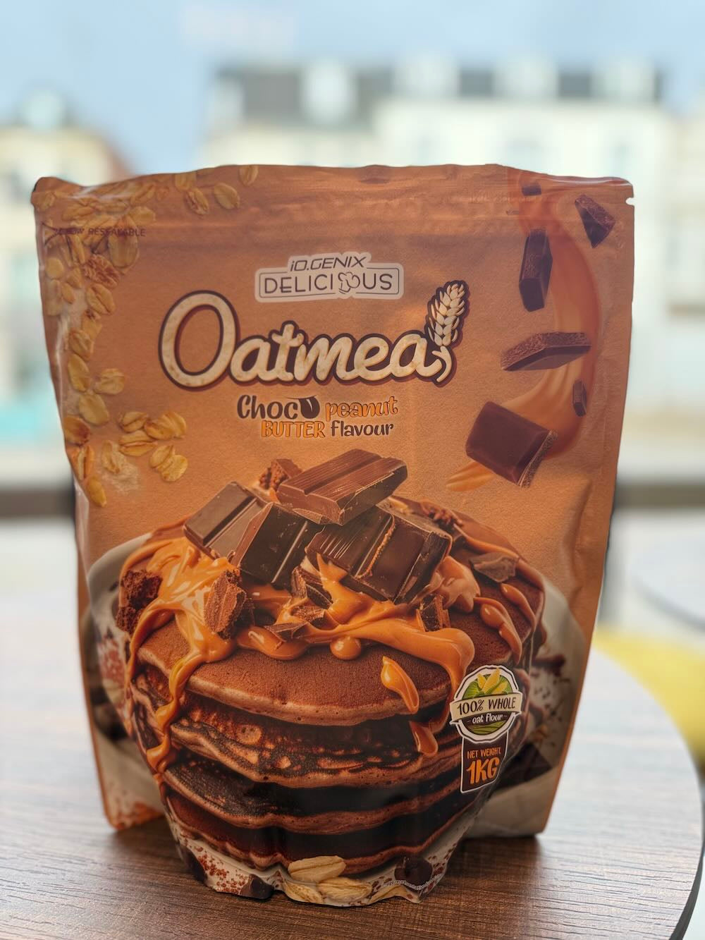 Farine d'avoine aromatisée 1kg - iO.Genix