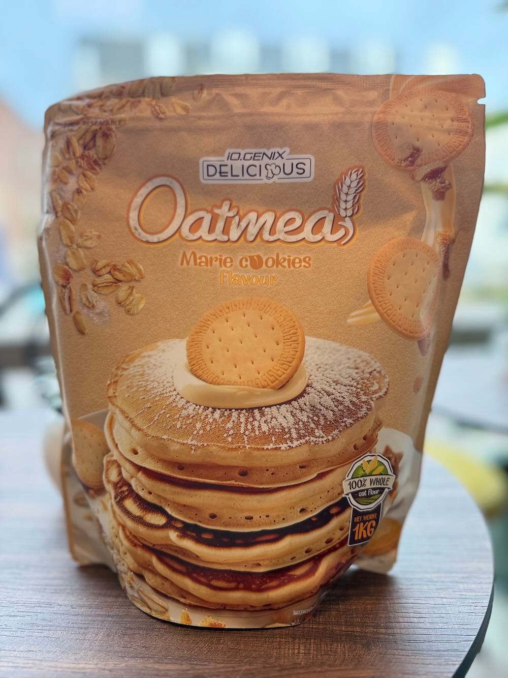 Farine d'avoine aromatisée 1kg - iO.Genix