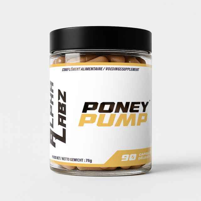 PONEY PUMP 90Caps - Alpha Labz | NutriHeart