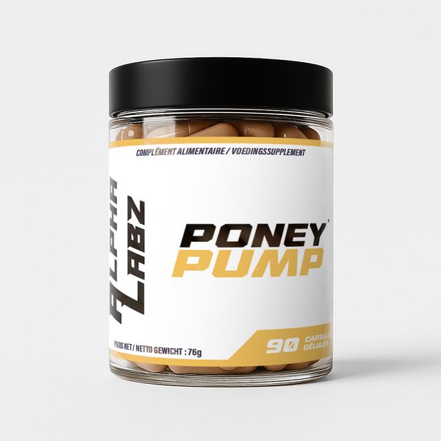 PONEY PUMP 90Caps - Alpha Labz