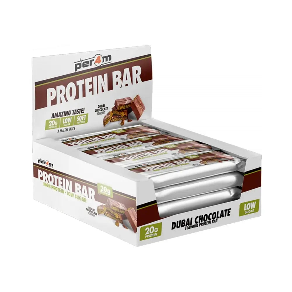 Protein Bar 62g - Per4m | NutriHeroes