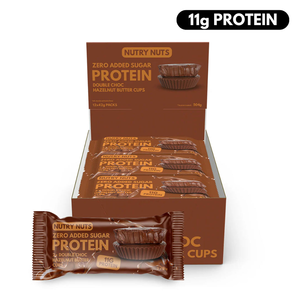 Protein Hazelnut Butter Cups - Nutry Nuts | NutriHeart