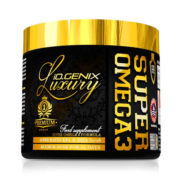 Super Oméga 3 120caps - iO.GENIX | NutriHeart - NutriHeart