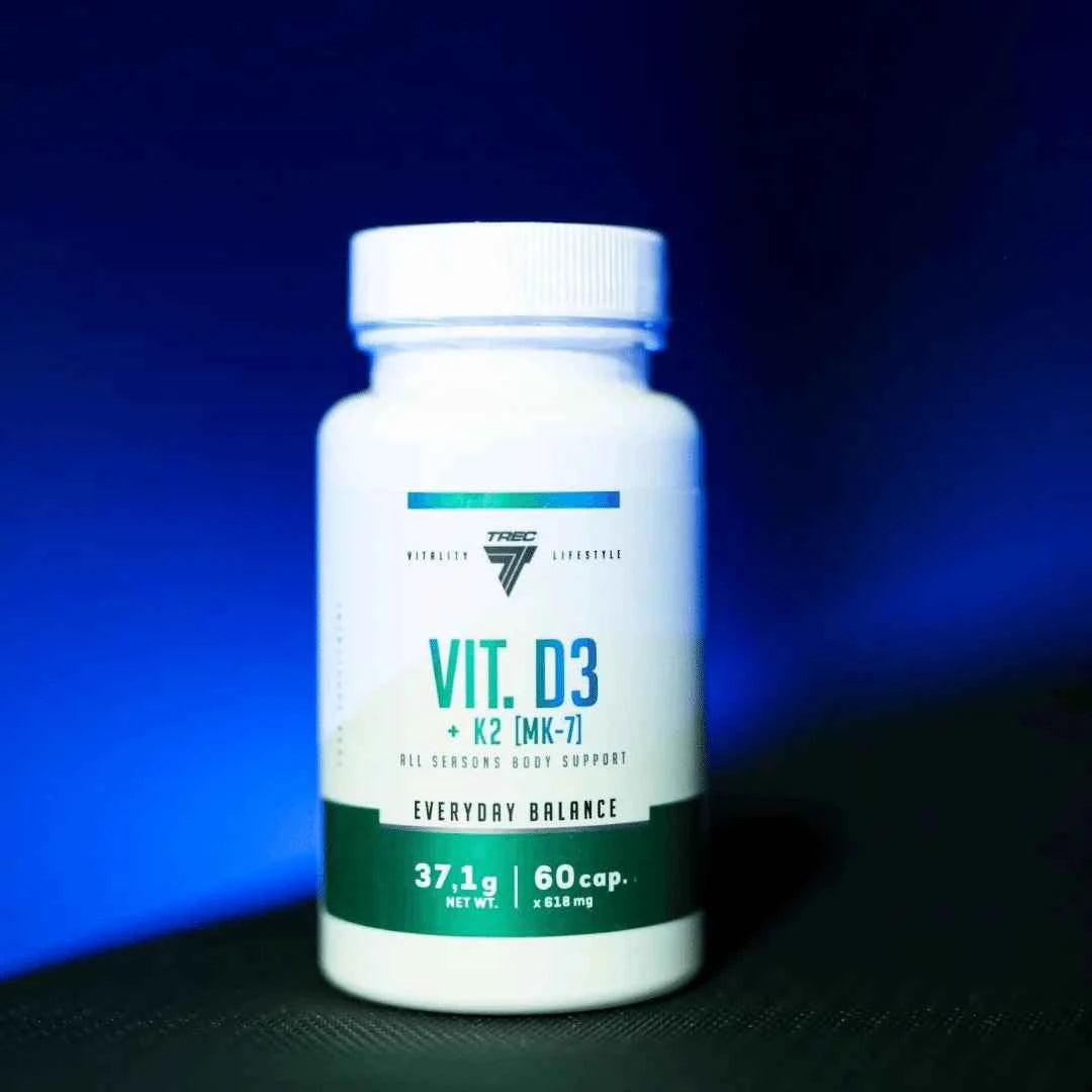 Vitamine D3 + K2 - Trec | NutriHeart Image