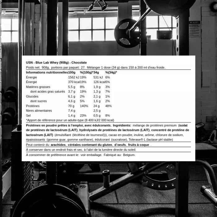 BLUELAB Whey 908g USN | NutriHeart