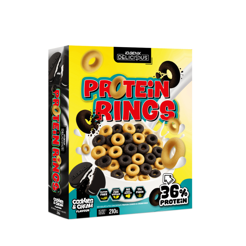 Céréales Protein Rings 210g - iO.Genix | NutriHeart - NutriHeart