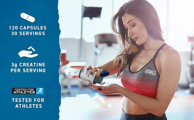 Creatine 3000 (120 caps) - Applied Nutrition | NutriHeart