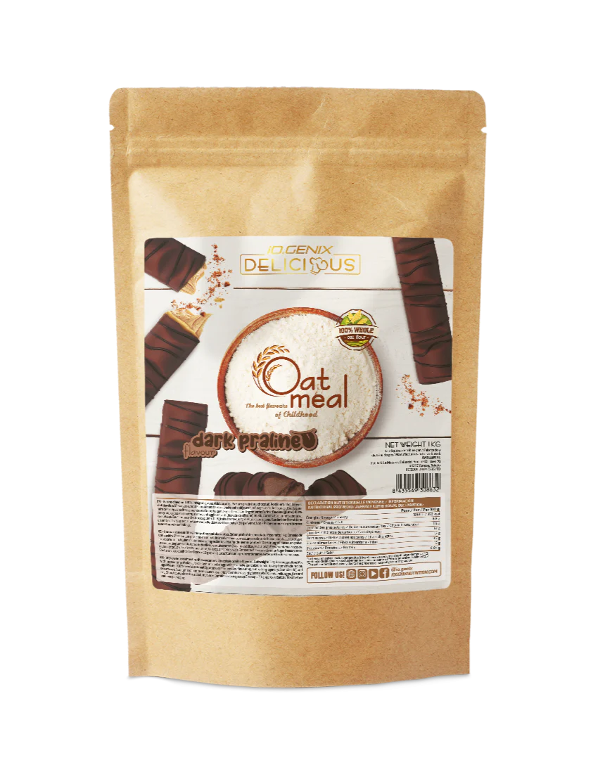 Farine d'avoine aromatisée 1kg - iO.Genix | NutriHeart - NutriHeart Image