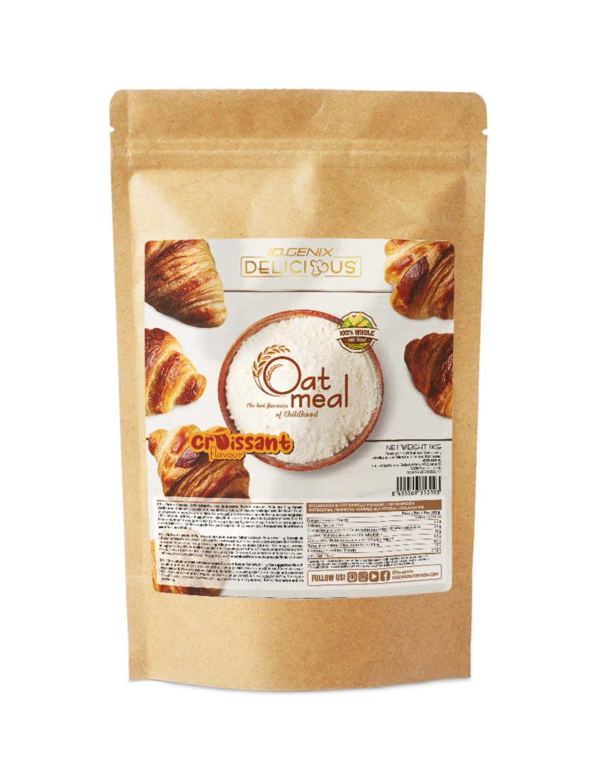 Farine d'avoine aromatisée 1kg - iO.Genix | NutriHeart - NutriHeart