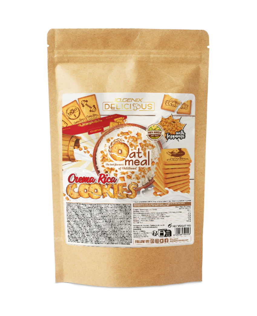 Farine d'avoine aromatisée 1kg - iO.Genix