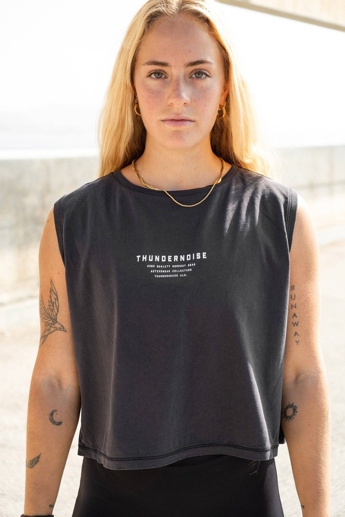 Lift Heavy Run Fast - Débardeur court