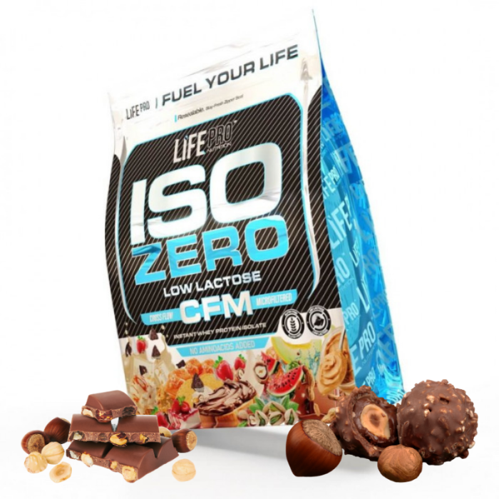 Whey Isolate Zero 1600g - Life Pro | NutriHeart